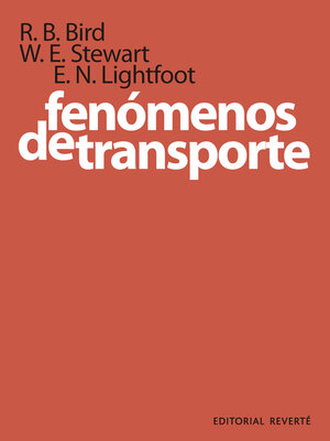 cover image of Fenómenos de transporte